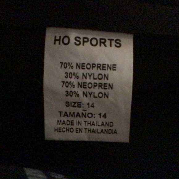 HO Sports X-Factor Kids Black and Blue, Short Sleeve, Zipper-Back, Shorty Spring - Picture 5 of 5